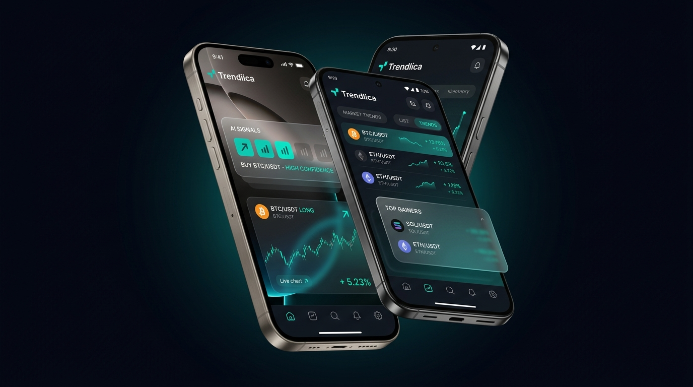 Trendlica on iPhone and Android